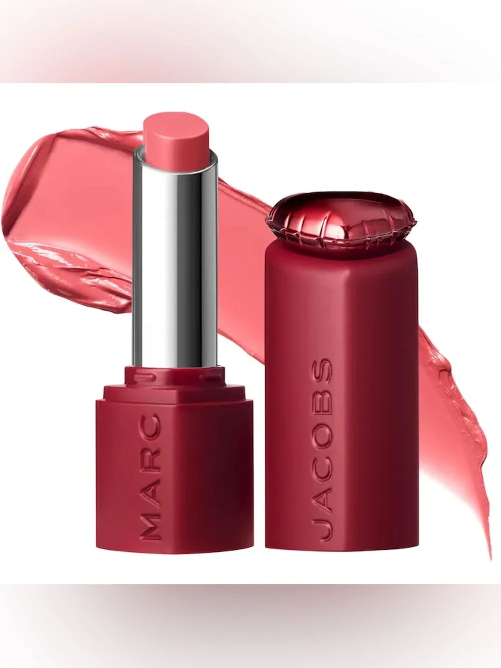 New Marc Jacobs Heart On Long-Lasting Soft Shine Lipstick 200 Love Drunk